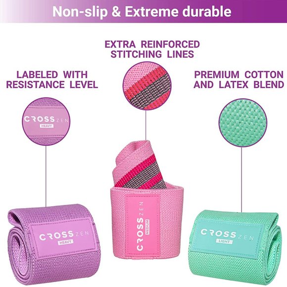 Hip Resistance Bands for Fitness - Picture 4 of 7